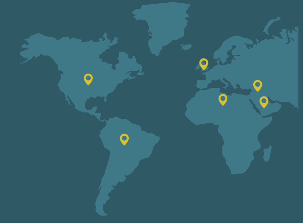 Global presence map